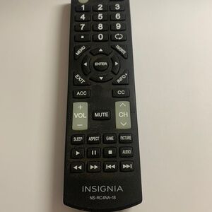 Insignia TV Remote NS-RC4NA-18